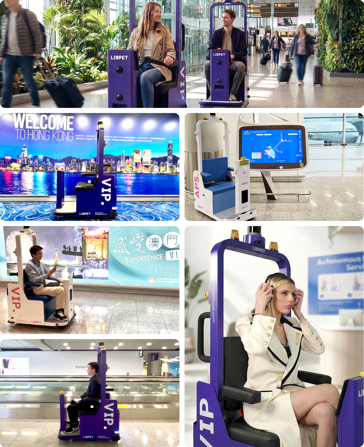 APS deployments and passenger experiences in airport environments